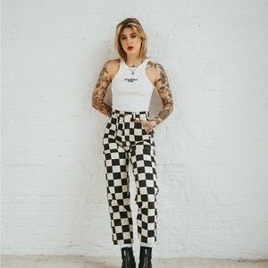 P&Co 304 Service Fatigue Pants - Checkerboard